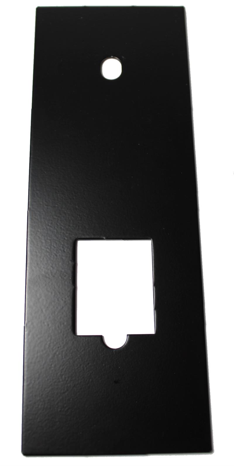 Lockey T-Cover, Cover Plate for 2000 and 3000 Series Locks, Black